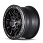 Dirty Life 9303 DT-1 20x9 / 6x135 BP / 12mm Offset / 87.1mm Hub Matte Black Wheel - Beadlock