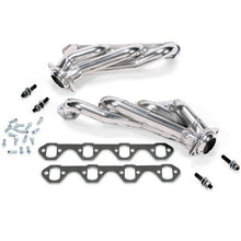 Load image into Gallery viewer, Ford Mustang 351 Swap 1-5/8 Shorty Exhaust Headers Polished Silver Ceramic 79-93