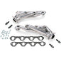 Ford Mustang 351 Swap 1-5/8 Shorty Exhaust Headers Polished Silver Ceramic 79-93