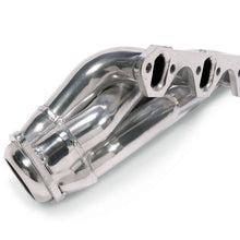 Load image into Gallery viewer, Ford Mustang 351 Swap 1-5/8 Shorty Exhaust Headers Polished Silver Ceramic 79-93