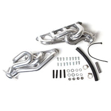 Load image into Gallery viewer, Ford Mustang 5.0 1-5/8 Shorty Equal Length Exhaust Headers Polished Silver Ceramic 86-93