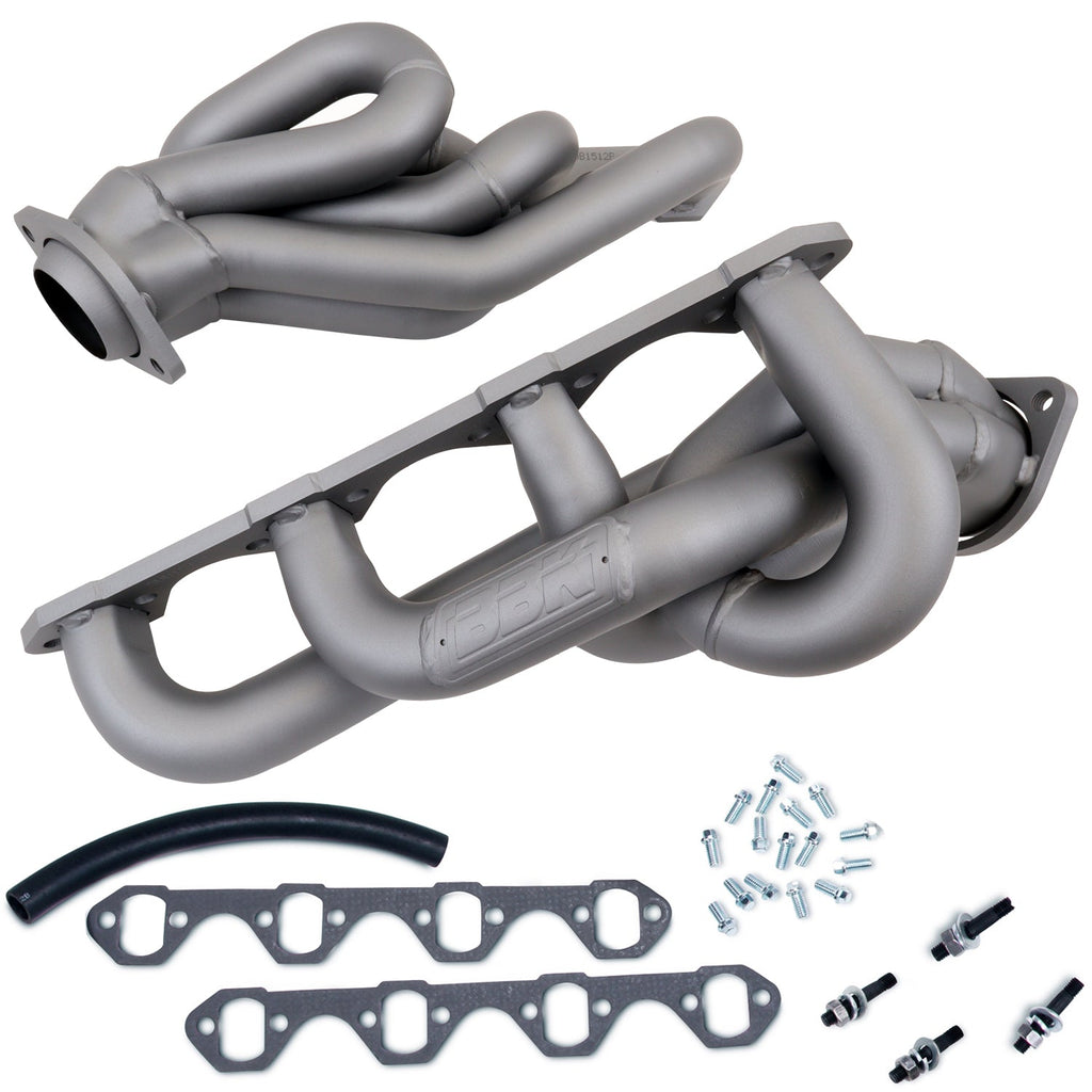 Ford Mustang 5.0 1-5/8 Shorty Equal Length Exhaust Headers Titanium Ceramic 86-93