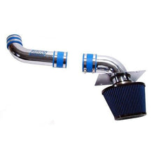 Load image into Gallery viewer, Ford Mustang 5.0 Cold Air Intake Kit Fender well Style Powder Coated Chrome 86-93