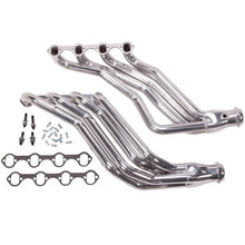 Load image into Gallery viewer, Ford Mustang 351 Swap 1-3/4 Long Tube Exhaust Headers Polished Silver Ceramic 86-93
