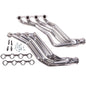 Ford Mustang 351 Swap 1-3/4 Long Tube Exhaust Headers Polished Silver Ceramic 86-93