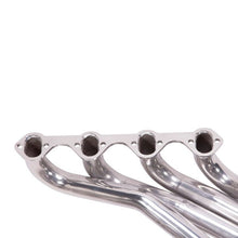 Load image into Gallery viewer, Ford Mustang 351 Swap 1-3/4 Long Tube Exhaust Headers Polished Silver Ceramic 86-93