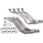 Ford Mustang 5.0L 1-3/4 Long Tube Exhaust Headers Polished Silver Ceramic 79-93