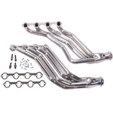 Ford Mustang 5.0L 1-3/4 Long Tube Exhaust Headers Polished Silver Ceramic 79-93