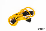 Fishbone Offroad Paracord Zipper Pulls 5 Pcs Dozer