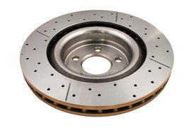 DBA 08-15 Dodge Challenger SRT-8 Front Drilled & Slotted Street Series Rotor