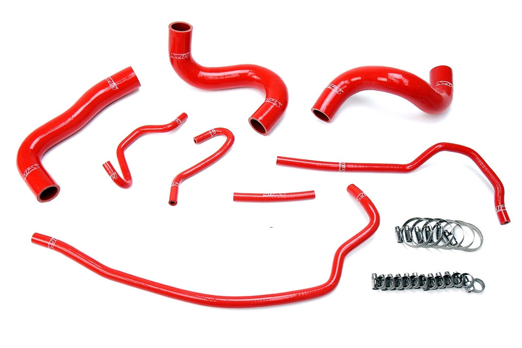 HPS Performance Silicone Hose Kit - Radiator Hose 57-1723-RED