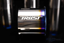 Load image into Gallery viewer, GReddy Titanium Trust PE-TR Tip L 110MM x 115MM - Titanium Burnt Finish