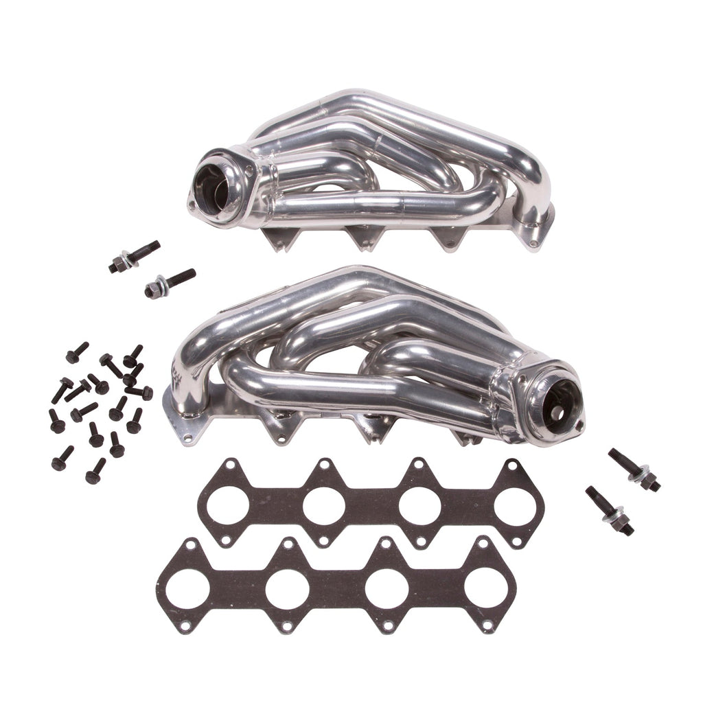 Ford Mustang GT 1-5/8 Shorty Exhaust Headers Polished Silver Ceramic 05-10