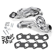 Load image into Gallery viewer, Ford Mustang GT 4.6 1-5/8 Shorty Exhaust Headers Polished Silver Ceramic 96-04