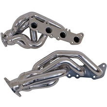 Load image into Gallery viewer, Ford Mustang GT 1-3/4 Shorty Exhaust Headers Polished Silver Ceramic 11-14