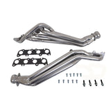 Ford F150 Truck 5.0 Coyote 1-3/4 Long Tube Exhaust Headers Polished Silver Ceramic 11-14