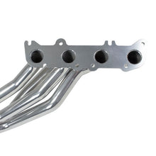 Load image into Gallery viewer, Ford Mustang Coyote Swap 1-3/4 Long Tube Exhaust Headers Polished Silver Ceramic 86-04