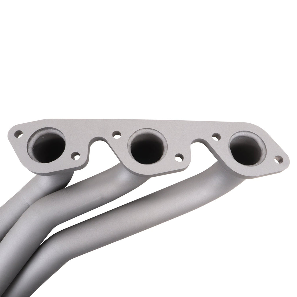 Ford Mustang V6 1-5/8 Long Tube Exhaust Headers Polished Silver Ceramic 99-04