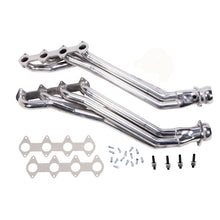 Load image into Gallery viewer, Ford Mustang GT 1 5/8 Long Tube Exhaust Headers Polished Silver Ceramic 05-10