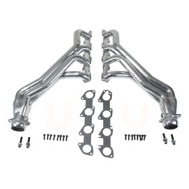 Dodge Challenger Charger 5.7 Hemi 1-3/4 Long Tube Exhaust Headers Polished Silver Ceramic 05-08