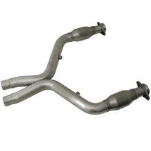 Load image into Gallery viewer, Ford Mustang GT 3 Inch Short High Flow Catted X Pipe 11-14