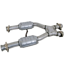 Load image into Gallery viewer, Ford Mustang 5.0 2-1/2 Short High Flow Catted X-Pipe 79-93