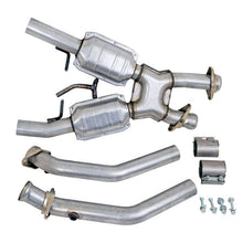 Load image into Gallery viewer, Ford Mustang 5.0L 2-1/2 High Flow Catted X-Pipe 86-93