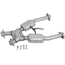 Load image into Gallery viewer, Ford Mustang GT 2-1/2 High Flow Catted Short X-Pipe 94-95