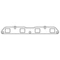 Cometic Toyota 3T-C .064in AM Exhaust Manifold Gasket