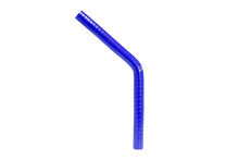 Load image into Gallery viewer, HPS 1/4" ID, 10" Leg, Silicone 45 Degree Elbow Coupler Hose, High Temp 4-ply Reinforced, Blue (6.5mm ID)