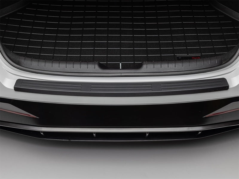 WeatherTech 21-26 Hyundai Elantra Behind 2nd Row BumperTopper - Black