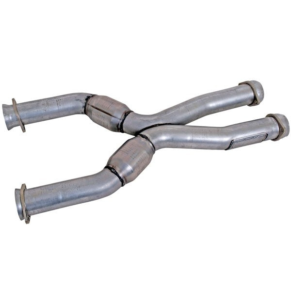 Ford Mustang Coyote 5.0 Swap High Flow Catted X-Pipe 87-04