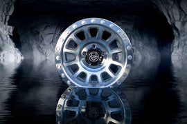 ICON Hulse 18x9 5x5 -12mm Offset 4.5in BS Silver Machined
