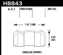 Load image into Gallery viewer, Hawk 2016 Cadillac CTS HP+ Street Front Brake Pads