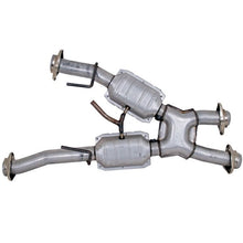 Load image into Gallery viewer, Ford Mustang V6 / V8 High Flow Catted X-Pipe 79-93 Automatic