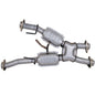 Ford Mustang V6 / V8 High Flow Catted X-Pipe 79-93 Automatic