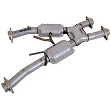Load image into Gallery viewer, Ford Mustang V6 / V8 High Flow Catted X-Pipe 79-93 Automatic