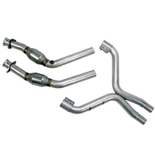 Load image into Gallery viewer, Ford Mustang V6 High Flow Catted X-Pipe 11-14