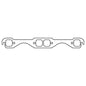 Cometic Chevrolet Gen-1 Small Block V8 .064in ArmorCore Exhaust Manifold Gasket Set - 23 Degree Head