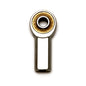 Wilwood bearing rod end female 1/4BALL ID 1/4-28 X.75 int. thd 3/8 width ptfe insert