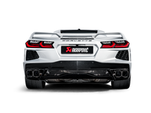 Load image into Gallery viewer, Akrapovic 2020 Chevrolet Corvette Stingray (C8) OPF/GPF Slip-On Line (Titanium) w/ Titanium Tips