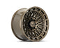 Vossen HFX-3 22x10 - 8x180 - ET18 - Super Deep Face - 124.3 - Terra Bronze Wheel
