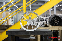 Load image into Gallery viewer, Vossen X Champion RS74 20X9 / ET44 / 5X130 / Brushed Gloss Clear Wheel / 911 Turbo 991 5 Lug Front