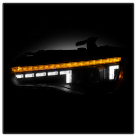 Spyder 13-17 Audi A5 HID Model Only Projector Headlights - Black (PRO-YD-AA513HIDSI-SEQGR-BK)