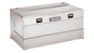 Tradesman Aluminum L-Shape Liquid Storage Tank Combo (56in. / 92 Gallon Capacity) - Brite