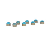 BLOX Racing Honda 5.5mm Valve Stem Seals Blue FKM - Set of 16 (Fits Both Intake & Exhaust)