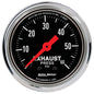 AutoMeter Gauge Exhaust Pressure 2-1/16in. 60 PSI Mechanical Traditional Chrome
