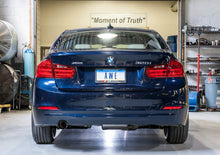 Load image into Gallery viewer, AWE Tuning BMW F30 320i Touring Exhaust &amp; Performance Mid Pipe - Diamond Black Tip (90mm)