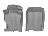 WeatherTech 08-12 Honda Accord Front FloorLiner - Grey