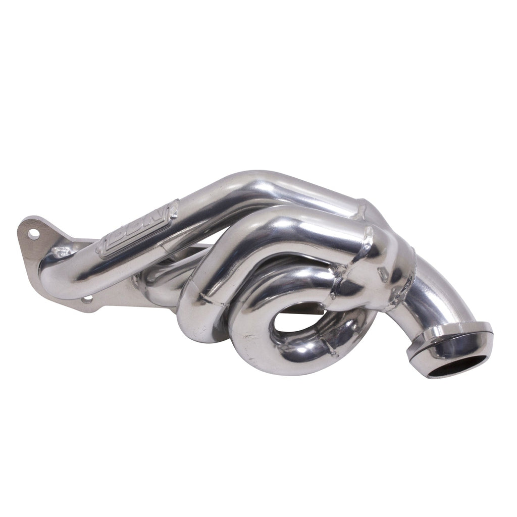Ford F150 5.0 Coyote 1-3/4 Shorty Tuned Length Exhaust Headers Polished Silver Ceramic 11-14